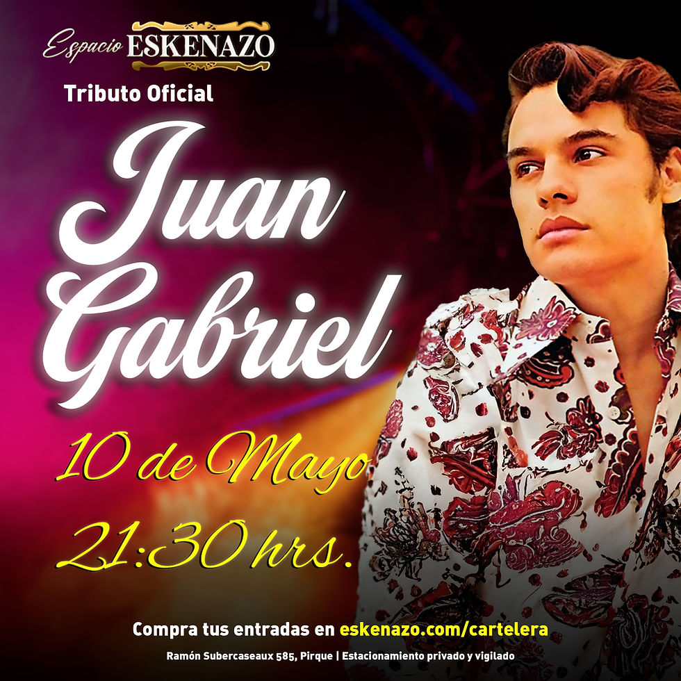 Tributo Oficial a Juan Gabriel | 10 de Mayo