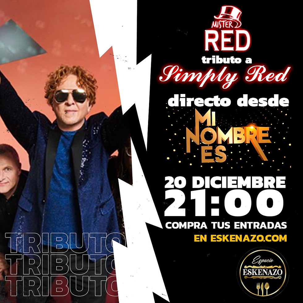 Mr. Red | Tributo oficial e internacional a Simply Red