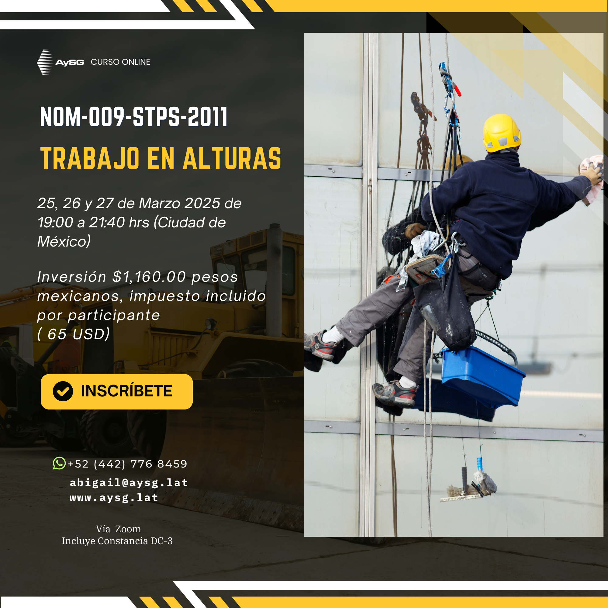 Curso NOM-009-STPS-2011