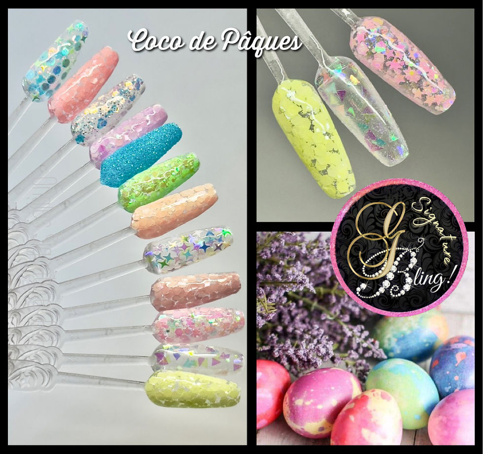 Miniature : Coffret de paillettes thématique “Coco de Pâques”