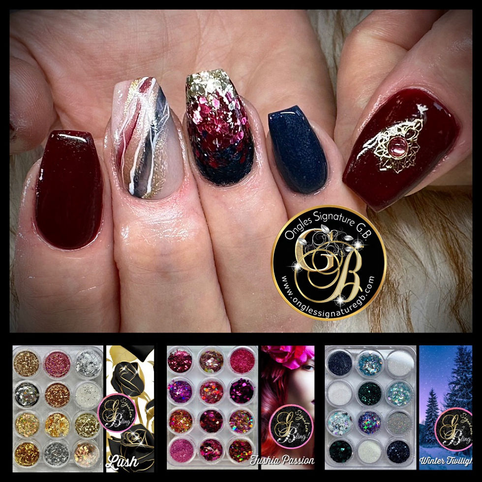 Miniature : Coffret de paillettes “Fushia Passion”DISC