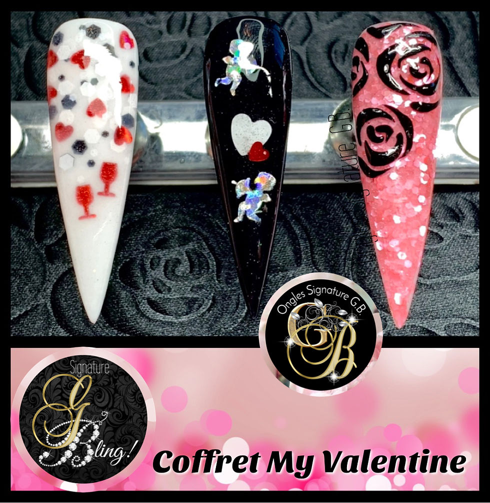 Miniature : Coffret de paillettes thématique “My Valentine”