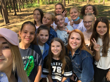 Summer camp 2025 with children meeting