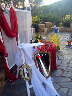 Διακόσμηση για βάφτιση