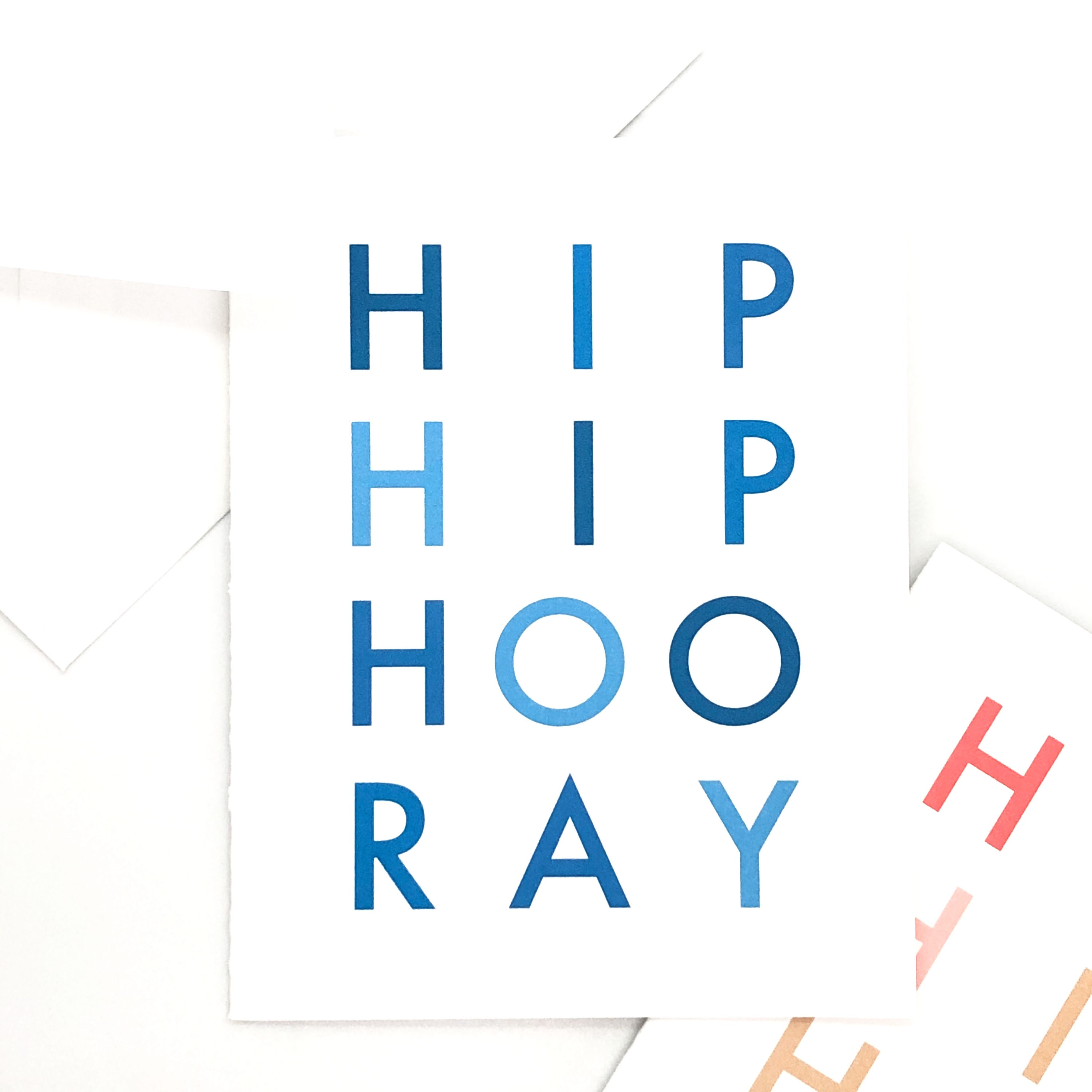 hip hip hooray blues folded