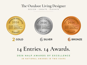 The Outdoor Living Designer 2026 14 awards of excellence again in 2026