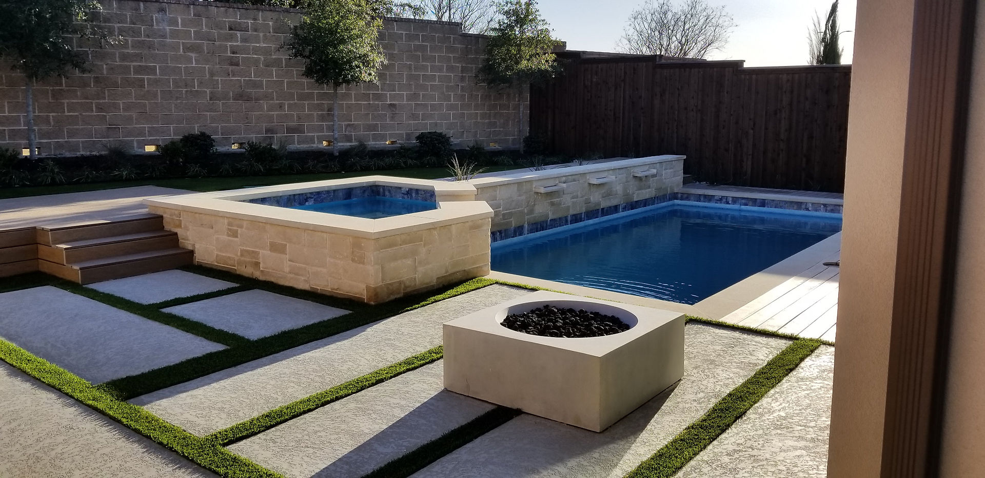 amazing outdoor destination designed by Tim McAuliffe at Complete landsculpture
