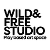 Logo Baby children art sensory play Nottingham creative toddlers preschool make play session studio wild and free