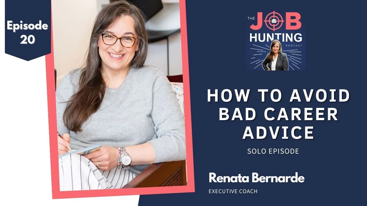 Episode 20 - The bad and heartless online career advice and how to protect yourself from it
