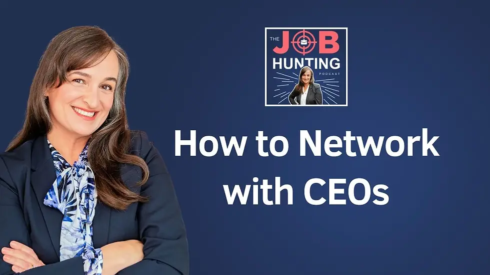 Episode 208 - How to Network with CEOs: A Guide for Corporate Professionals