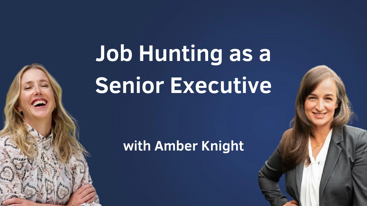 Episode 117 - The Job Hunting Experience, featuring Amber Knight