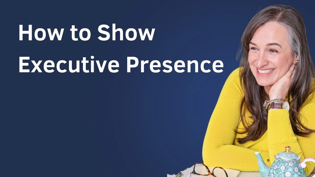 Episode 82 - How to show executive presence in a job interview (Executive Presence part 1)