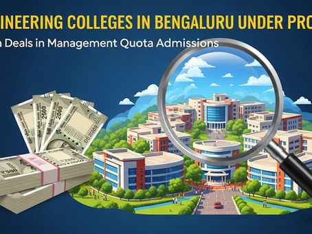 Engineering Colleges in Bengaluru Under Probe for Cash Deals in Management Quota Admissions