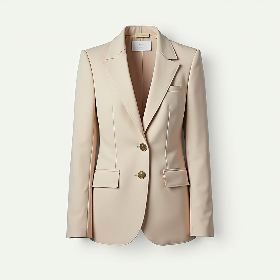 Structured Wool Blazer