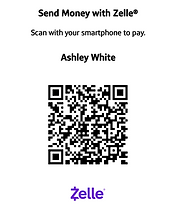 Zelle QR Code Send Money to Ashley White