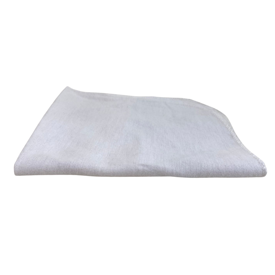 Flanela 40x33 Branca Daltextil