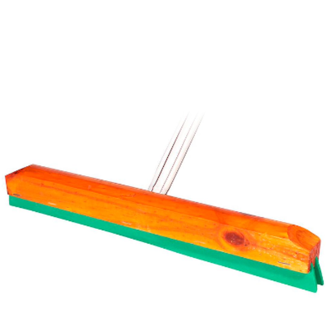 Rodo 30cm Madeira Verniz Duplo c/ Cabo Locatelli