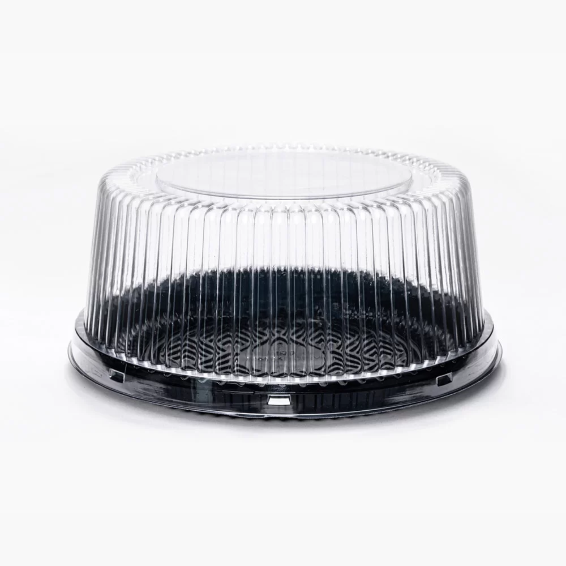 Embalagem 32 Preta Alta Estriada Packform c/ 10un