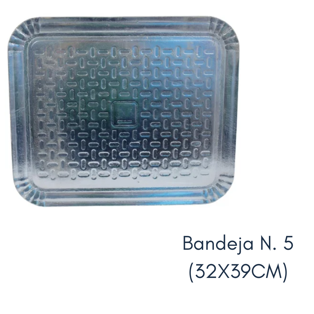 Bandeja N. 5 Laminado 32x39cm c/ 1un