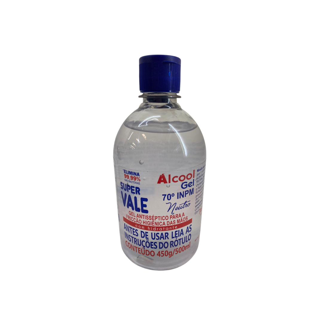 Alcool Gel 500ml 70% Supervale