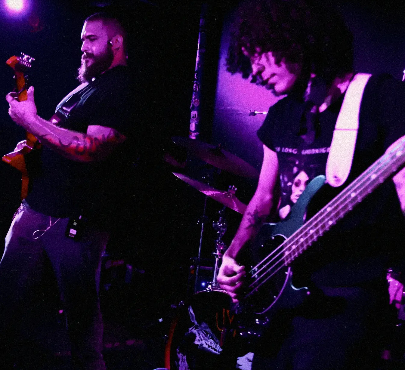 Upon Your Dead Body Front Man (Efrain (Rain) Benavides) & Bassist (Jesus Trevino)