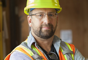 Worker with Glasses
