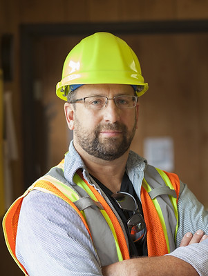 Worker with Glasses