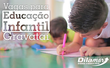 Inscrição para vagas em educação infantil!