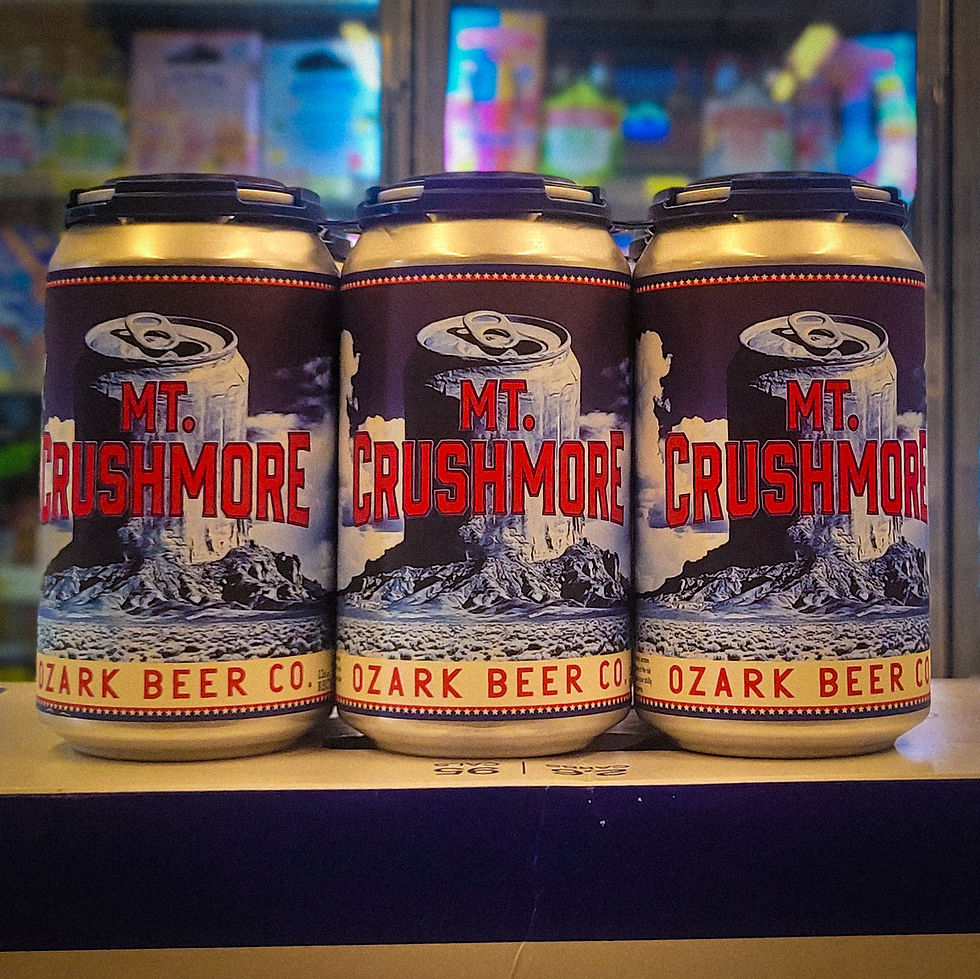 Ozark Beer Co. Mt. Crushmore