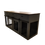 Thumbnail: Barn Door Dog Crate with Drawers