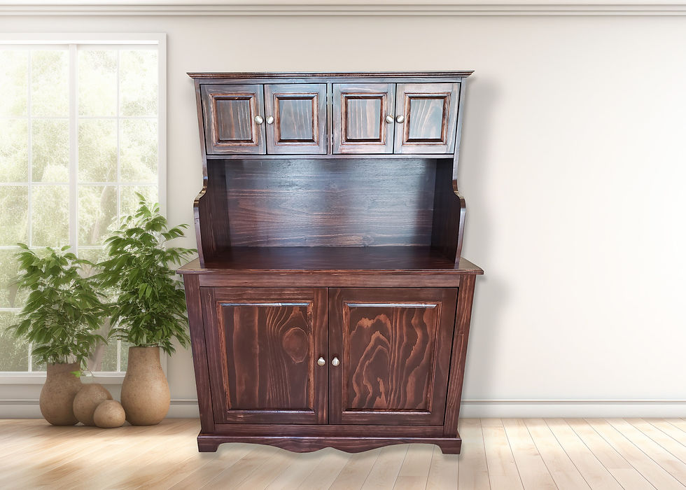 Hutch for litter box