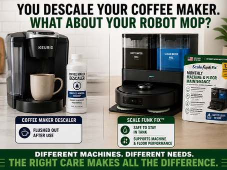 How Often Should You Descale A Robot Mop?