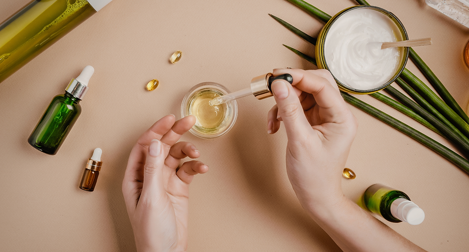 Brown White Minimalist Skincare Product Promotion Blog Banner.png