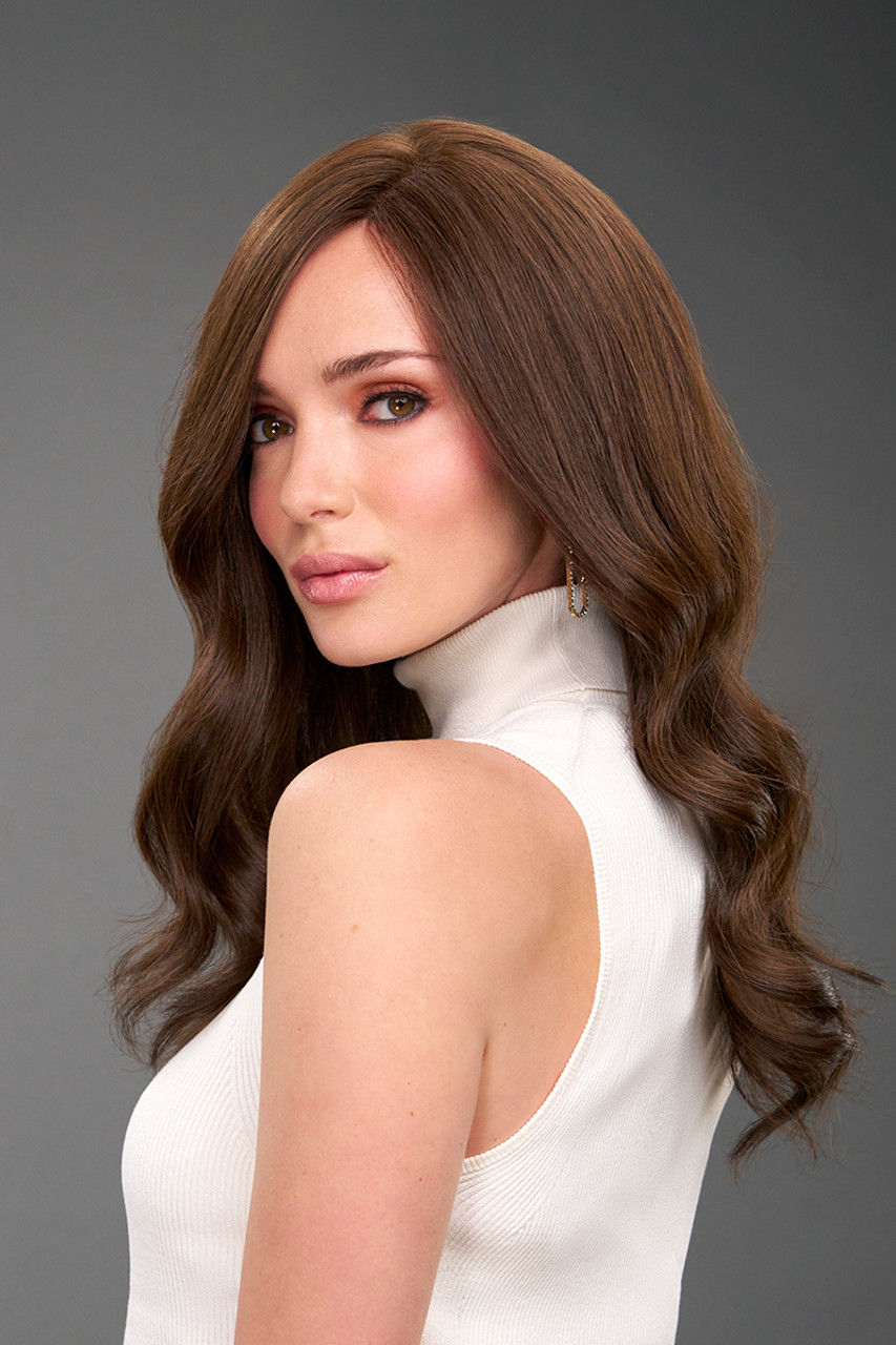 Thumbnail: Brandy by Jon Renau | Human Hair Wig OVER SHOULDER VIEW