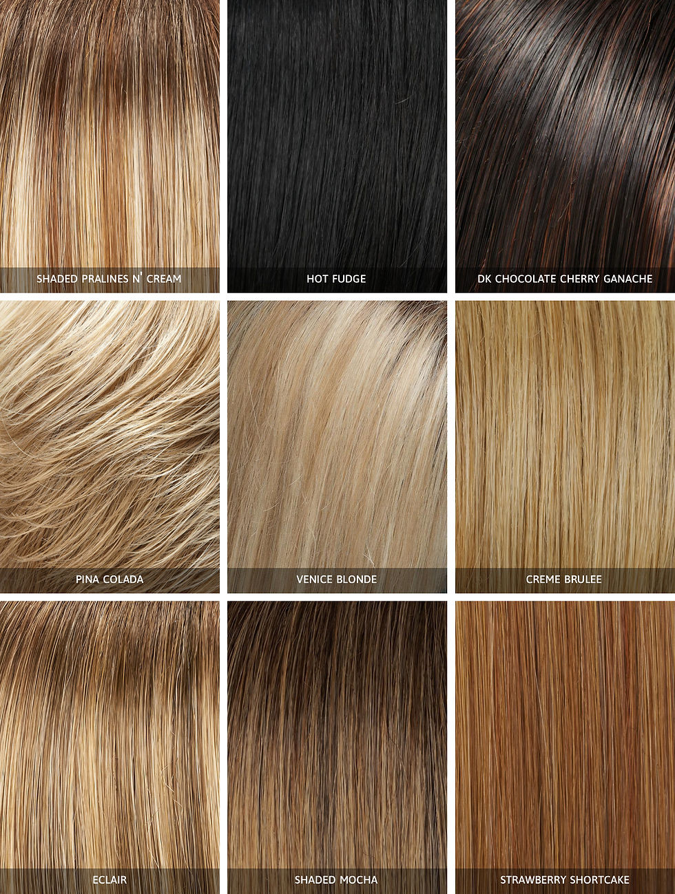 Thumbnail: Kristen by Jon Renau colour options 2
