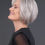 Thumbnail: Ignite Human Hair by Jon Renau | Human Hair Wig side view grey