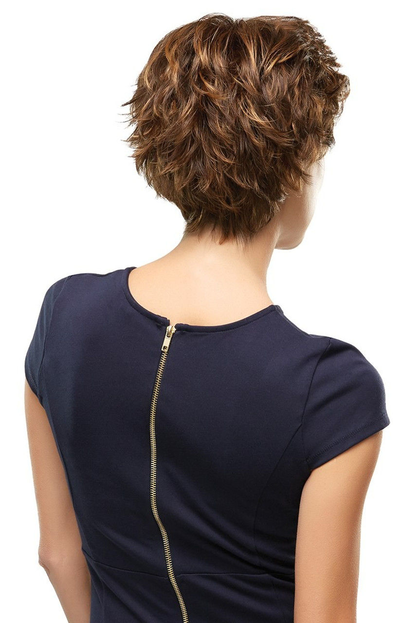 Thumbnail: Chelsea by Jon Renau wig back view