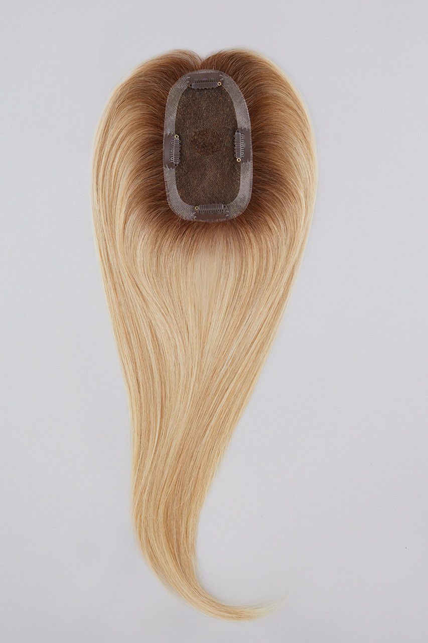 Thumbnail: easiPart 18" by Jon Renau | Human Hair Topper cap