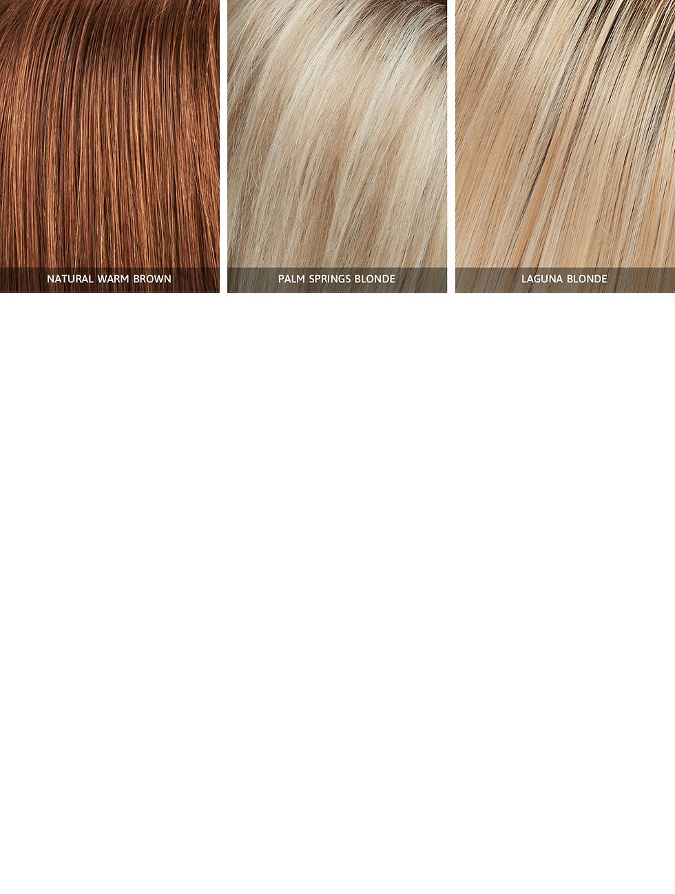 Thumbnail: Blake Lite by Jon Renau | Human Hair Wig colour options 4