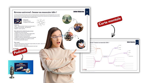 Atelier Rédaction : Revenu universel (C1)