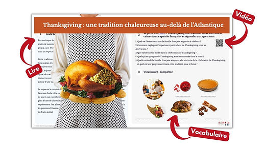 Thanksgiving : une tradition chaleureuse au-delà de l’Atlantique (B1)