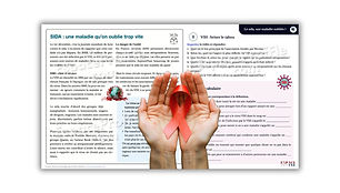 Le sida, une maladie oubliée ? (B2)