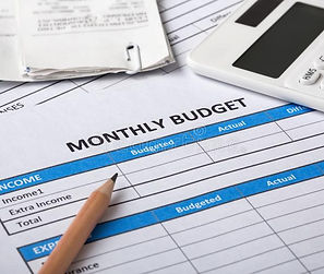 monthly-budget-planning-concept-calculator-bills-pencil-monthly-budget-planning-concept-13