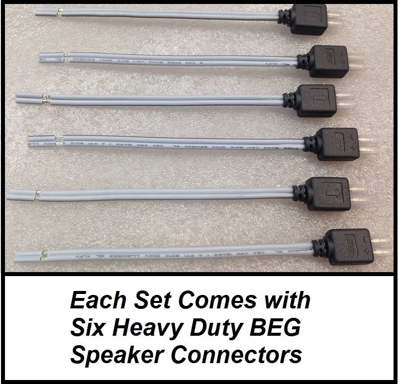 Home speakerconnectors