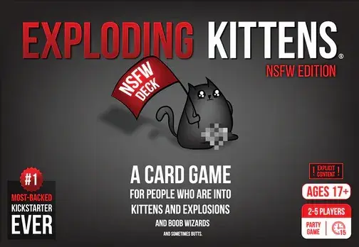 Exploding Kittens NSFW Age 18+