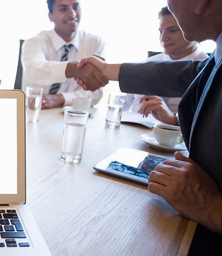businesspeople-having-a-discussion-in-co