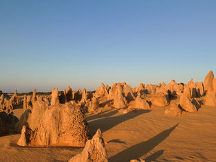Sunset Pinnacles og sandsurfing