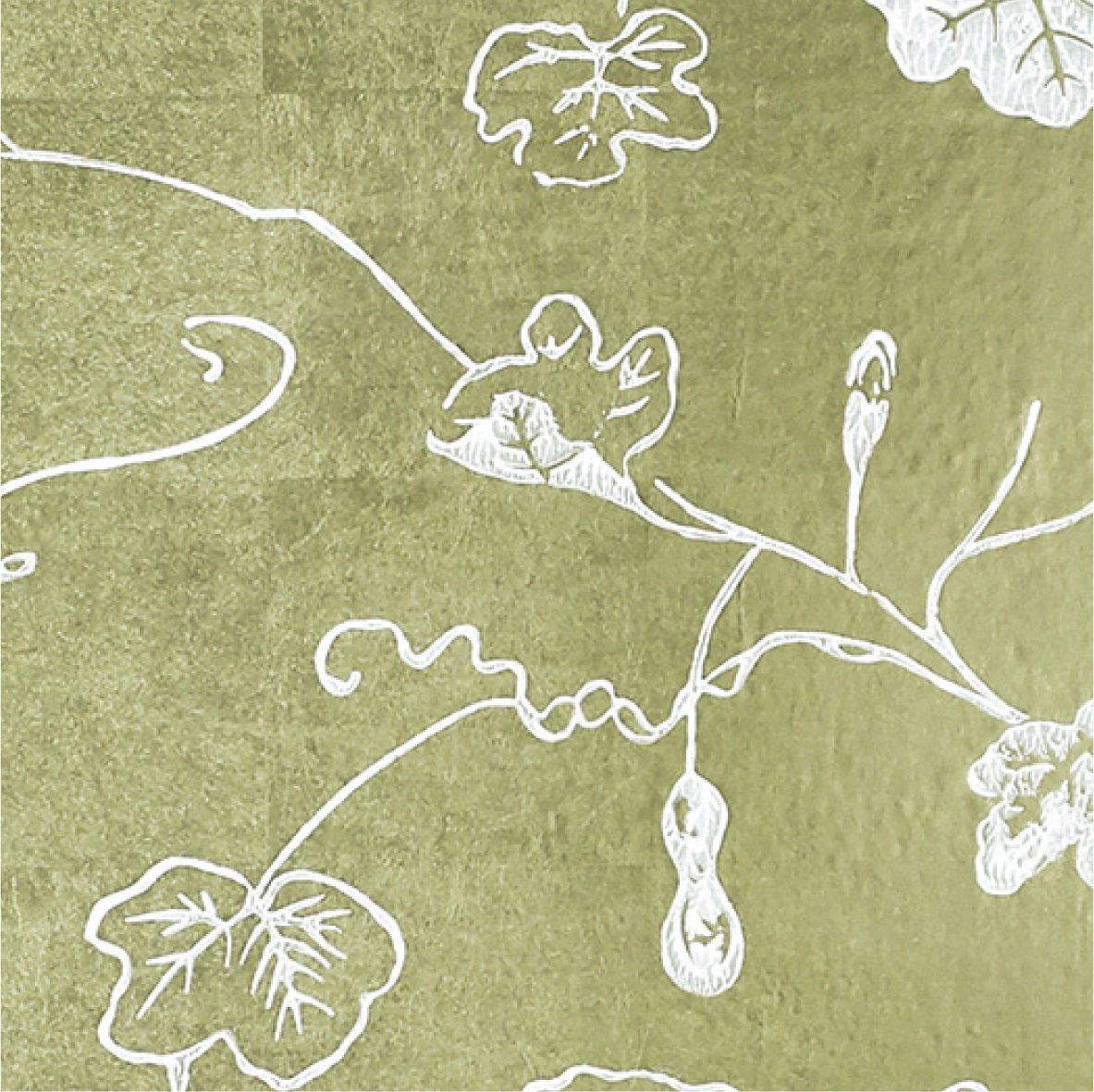 Washi Wallcovering Gourd