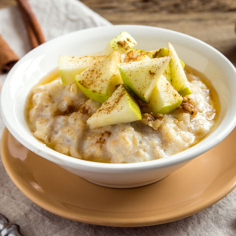 Maple Walnut Oatmeal by Stacey Antine, MS, RD