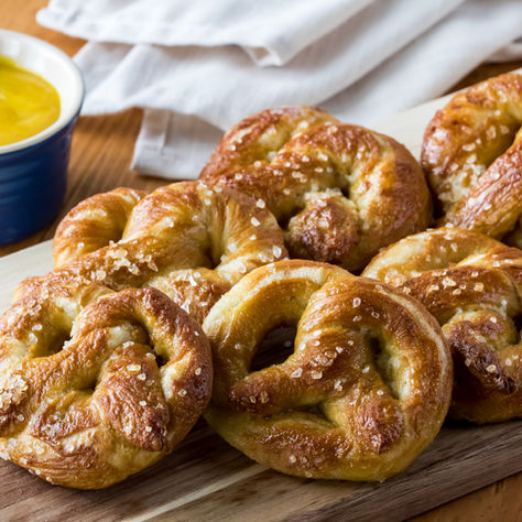 Soft Pretzels for the Super Bowl by Stacey Antine, MS, RD